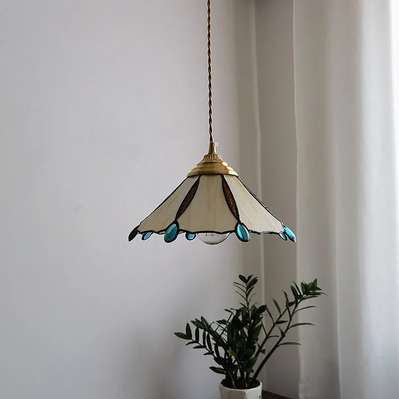 Afralia™ Glass LED Pendant Light - Japanese Home decor Kitchen Bar Lamp