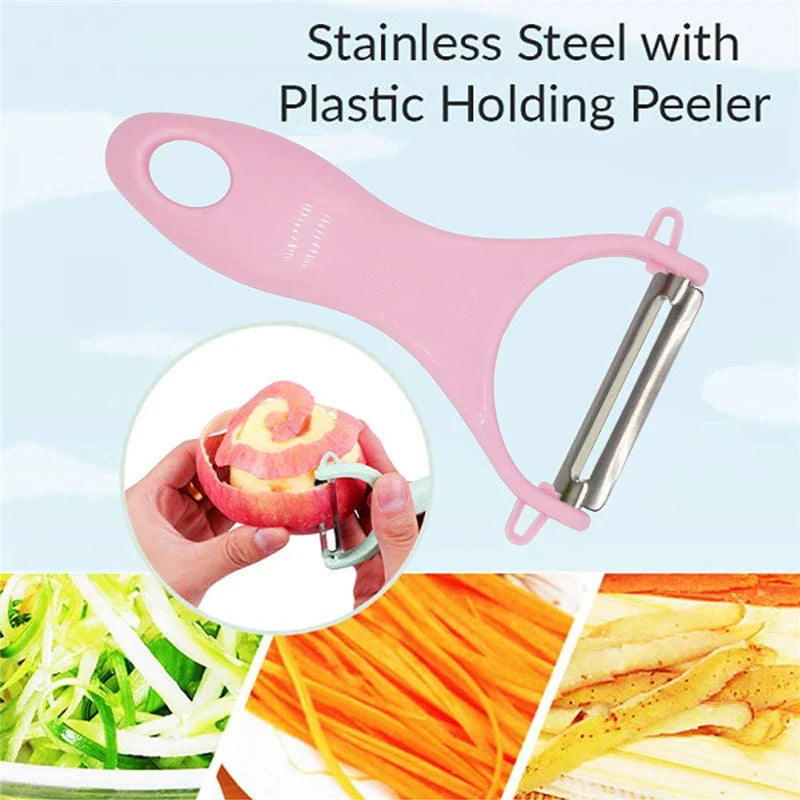 Afralia™ Ceramic Kitchen Peeler Fruit Grater Slicer Cutter Gadget Kitchenware