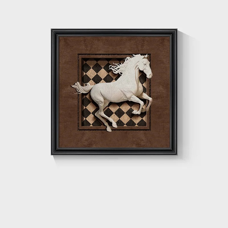 Afralia™ Animal Wall Decor Frame Set Art Painting Poster Room Aesthetic Decoration