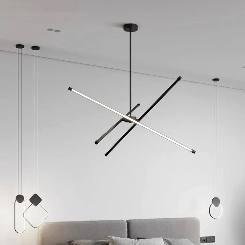 Afralia™ Modern Pendant Chandelier Ceiling Light for Living Room Dining Room