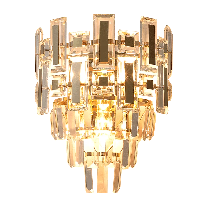 Afralia™ Crystal Wall Lamp: Elegant Living Room & Bedroom Decor