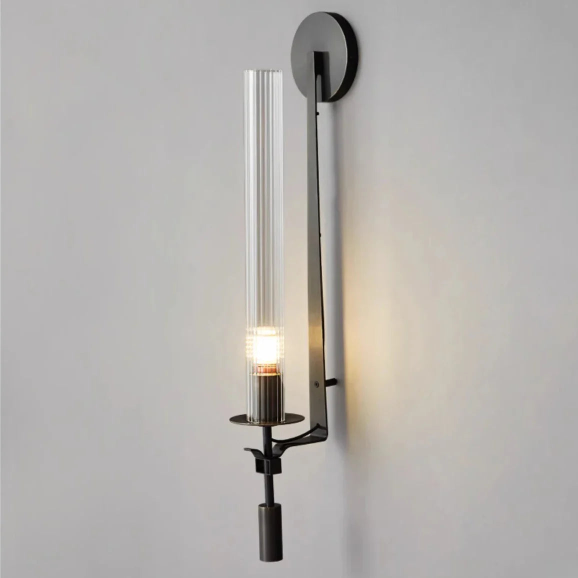 Afralia™ Modern Copper Wall Sconce Lamp for TV Background & Bathroom Lighting