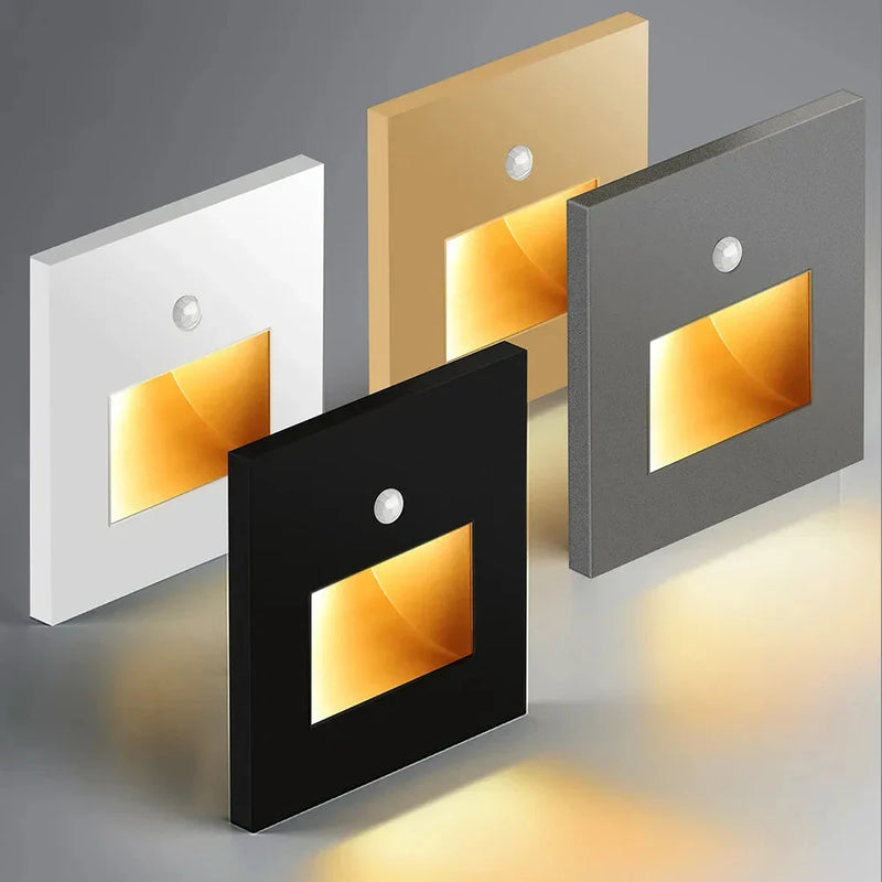 Afralia™ Motion Sensor Wall Lamp for Indoor Lighting and Room Decor