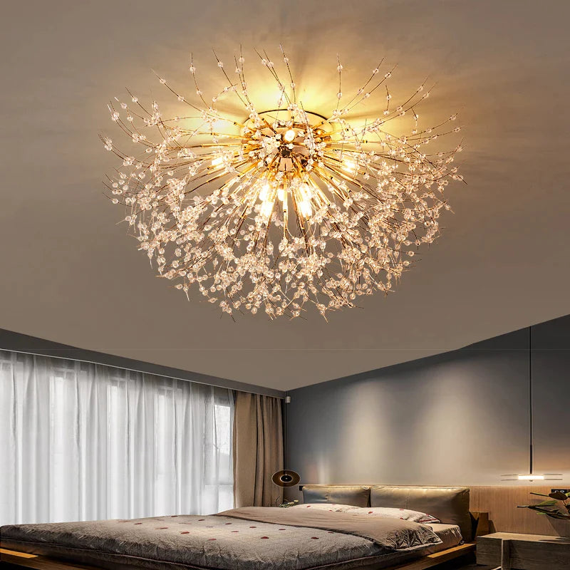 Afralia™ Firefly LED Chandelier for Living Bedroom Dining Room Lighting