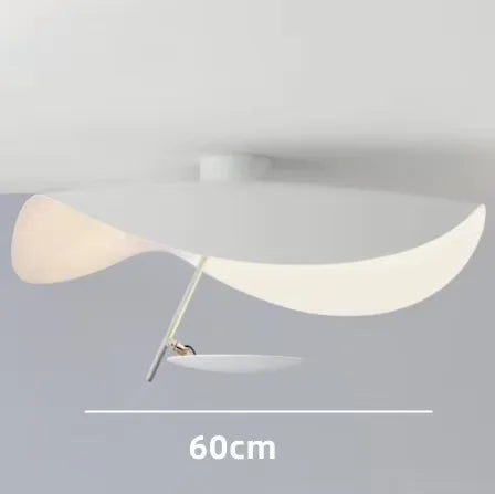 Afralia™ Lederam Manta Pendant - Industrial Retro Style White/Black Ceiling Lamp