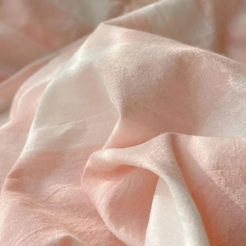 Afralia™ Striped Bedding Set, Soft Single Duvet Cover for All Seasons