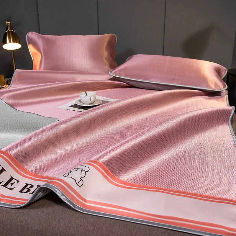 Afralia™ Carbon Light Cooling Mat & Pillowcase Set for Naked Summer Sleep