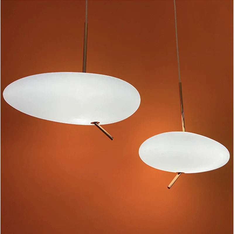 Afralia™ Modern White LED Chandelier with Touch Dimming for Living Room and Dining Room