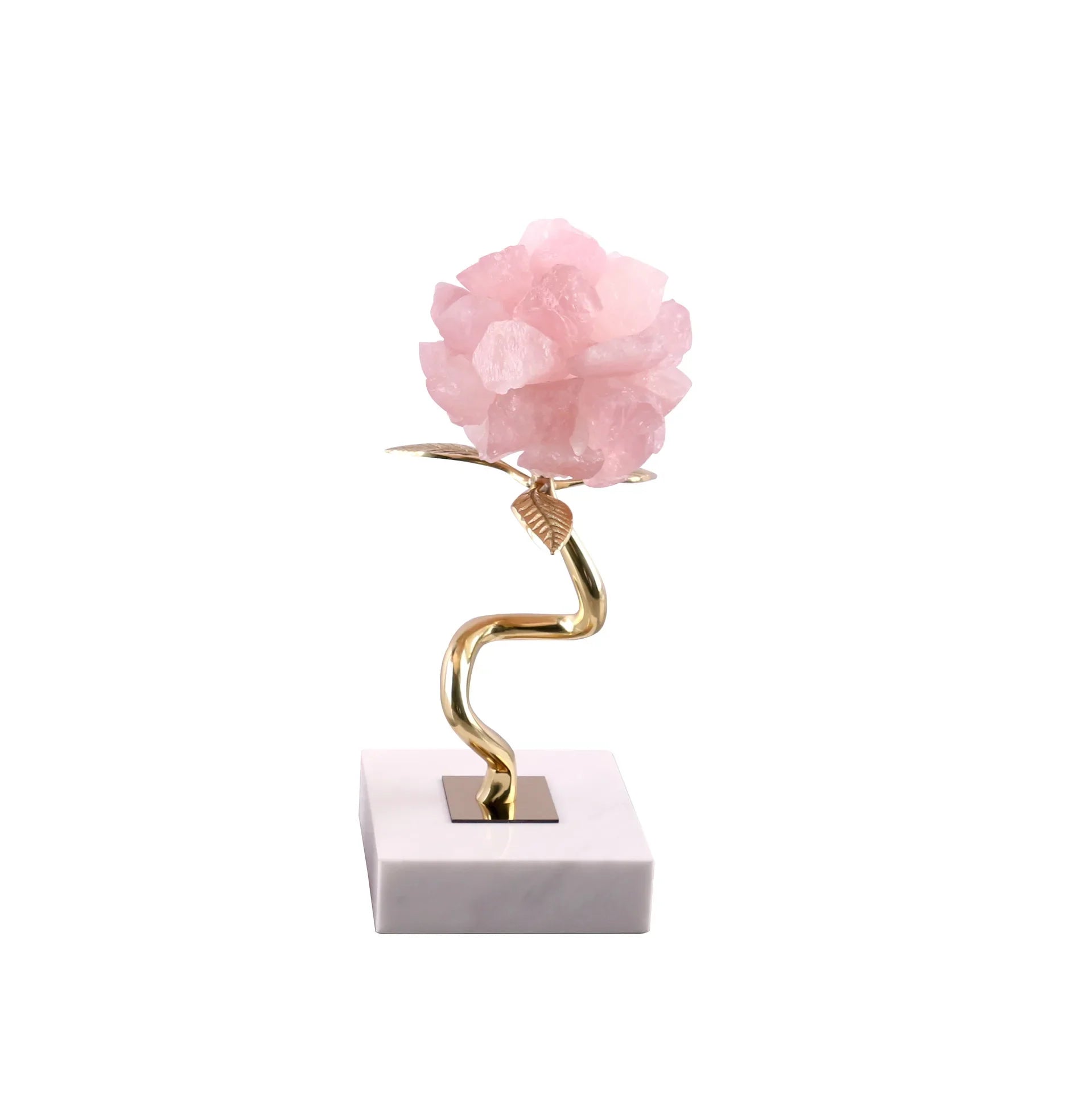 Afralia™ Pink Crystal Ball Wine Cabinet with Marble Base: Modern, Luxe Living Room Decor