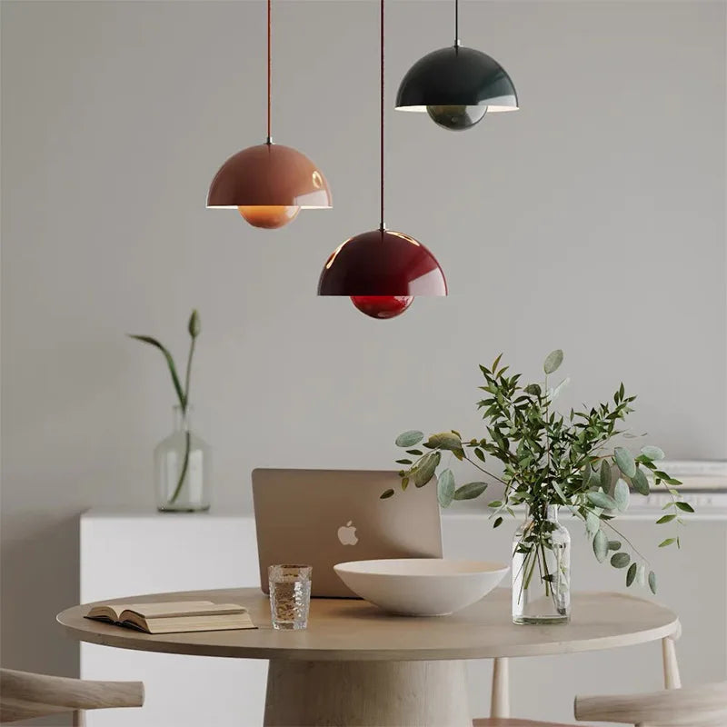 Afralia™ Flowerpot Pendant Light: Coffee Shop Home Decor Indoor Droplight Fixtures