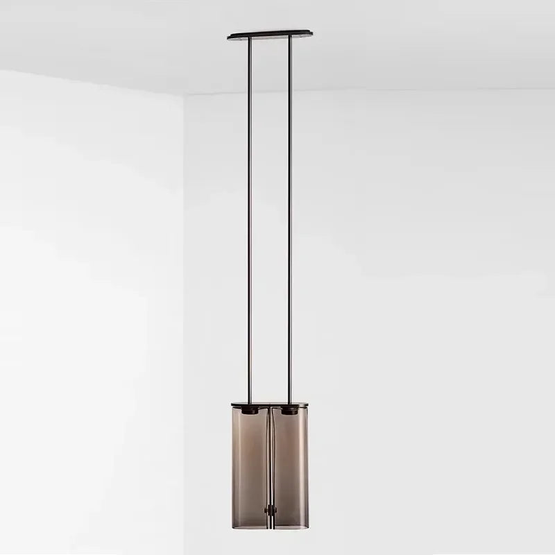 Afralia™ Glass Pendant Light: Modern Italian Design, Creative LED, Small SizeListBox, Ceiling Kitchen Island Bedside Décor.