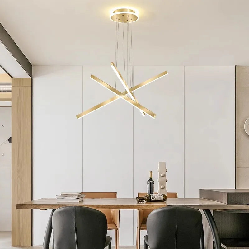 Afralia™ Nordic Dining Room Pendant Light Chandelier - Indoor Ceiling Hanging Lamp