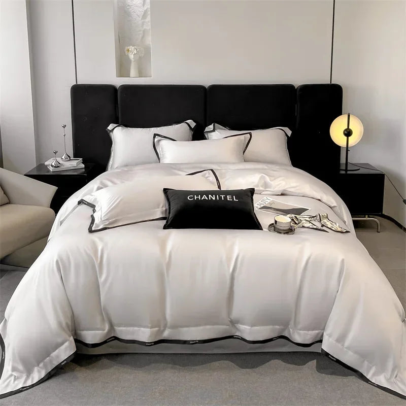 Afralia™ Svetanya 60S Lyocell Bed Linens Set - Twin Queen King Size