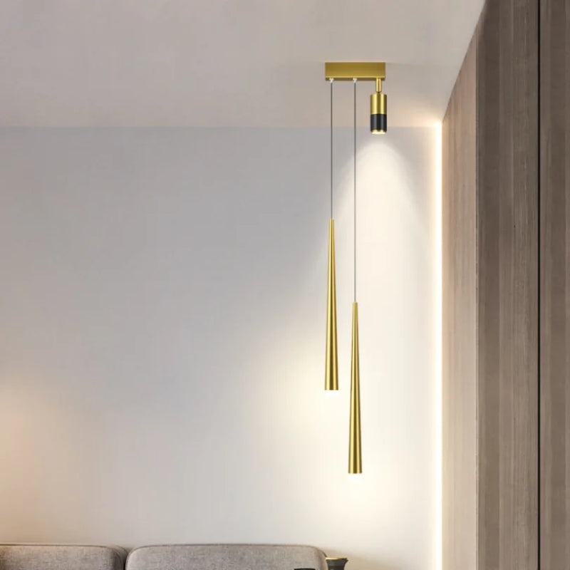 Afralia™ Modern Nordic LED Pendant Bedside Lamp for Bedroom, Hotel Ceiling, Reading - Indoor Decoration