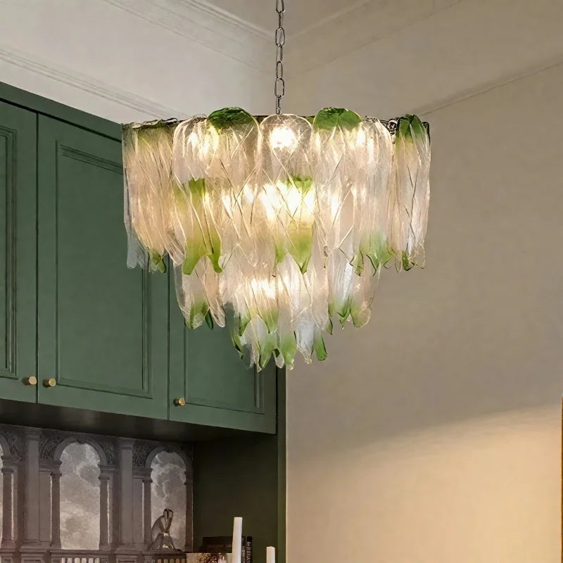 Afralia™ Green Crystal Chandeliers - Modern Classics Ceiling Pendant Light
