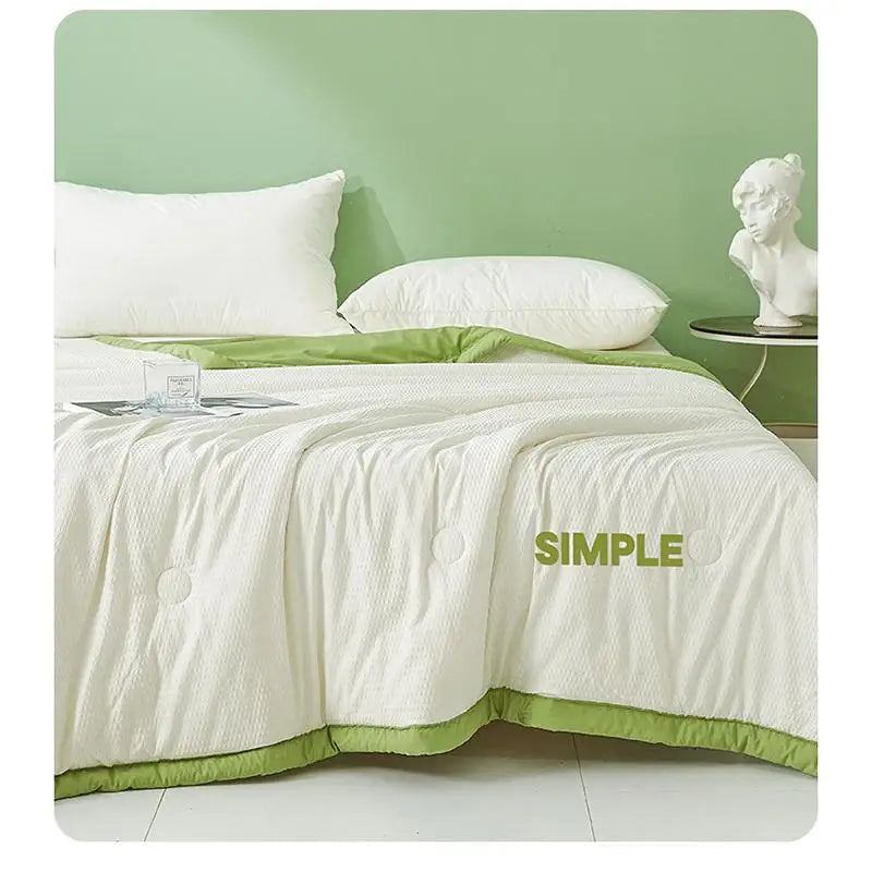 Afralia™ Summer Cool Quilt with Soybean Fiber for Single Double Bed
