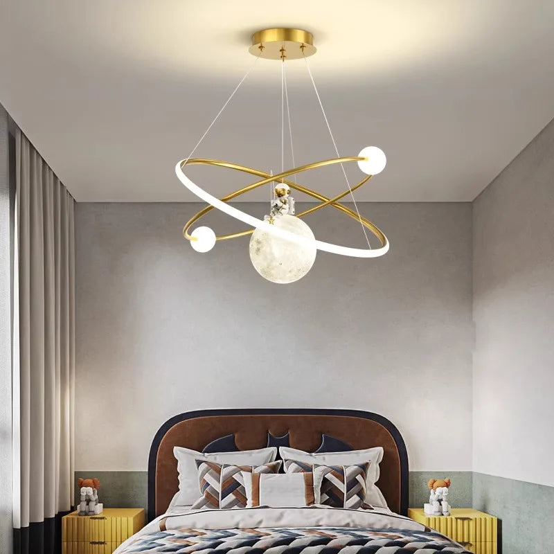 Afralia™ LED Pendant Chandelier for Bedroom and Living Room Lighting