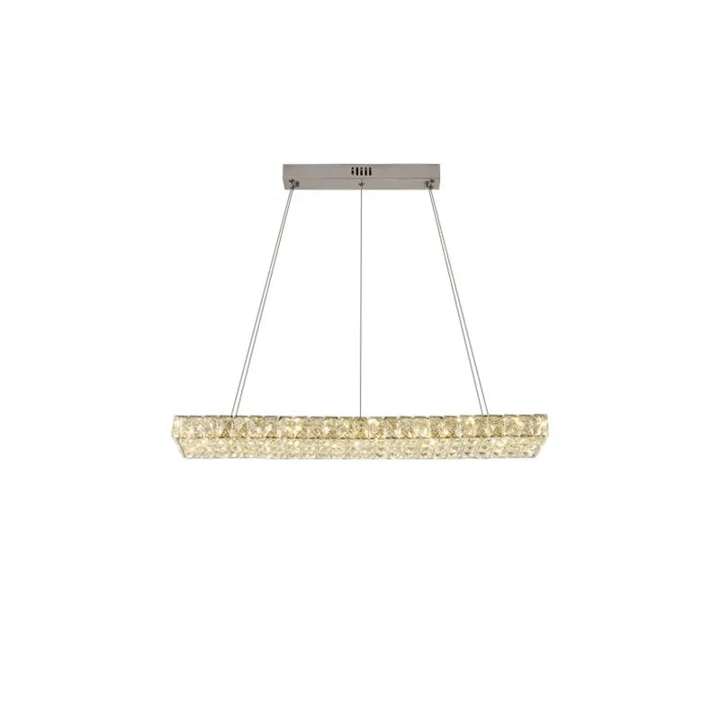 Afralia™ Modern Crystal LED Chandelier for Living and Dining Room Decor