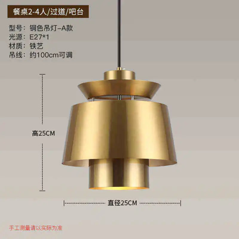 Afralia™ Gold Nordic Chandelier for Kitchen Bedroom Living Room Study Loft Aisle