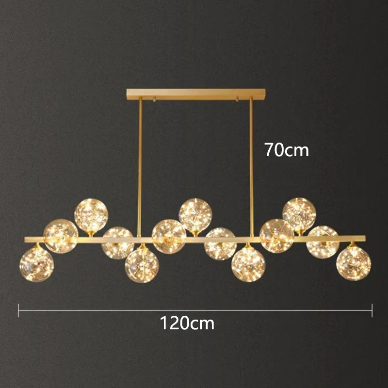 Afralia™ Modern LED Pendant Light for Living and Dining Room Chandeliers