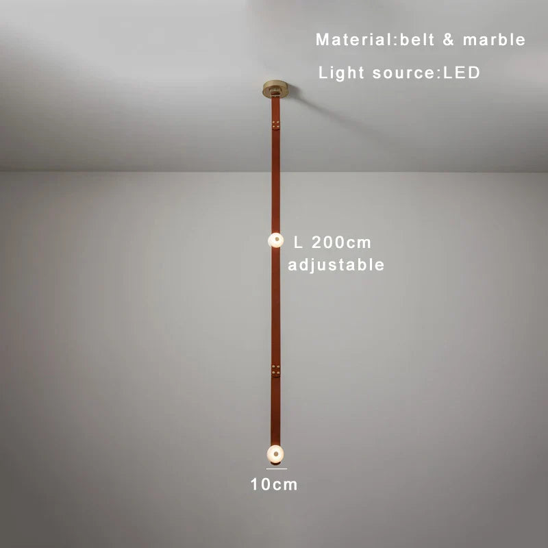 Afralia™ Marble Pendant Lights - Customizable Design, Dimmable Fixture