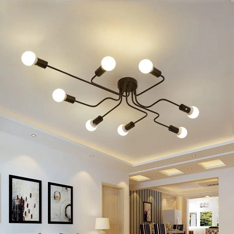 Afralia™ Retro Industrial Dome Ceiling Light for Home Decor, Cafe, Bar