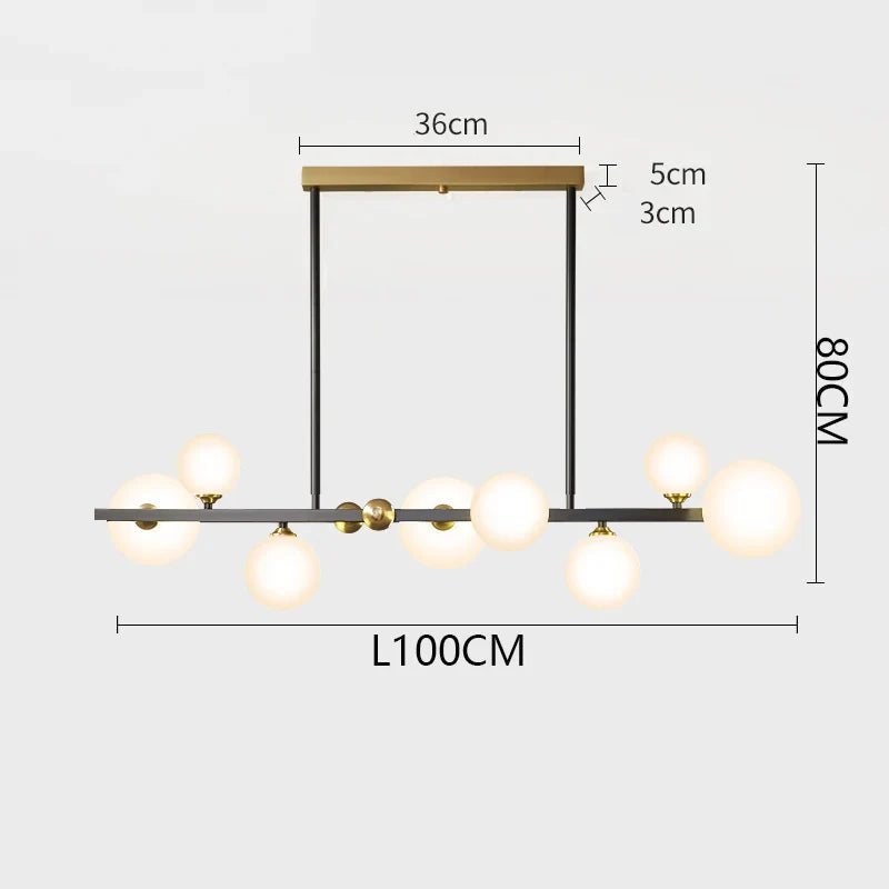 Afralia™ Modern LED Pendant Chandeliers Dining Room Hanging Ceiling Light