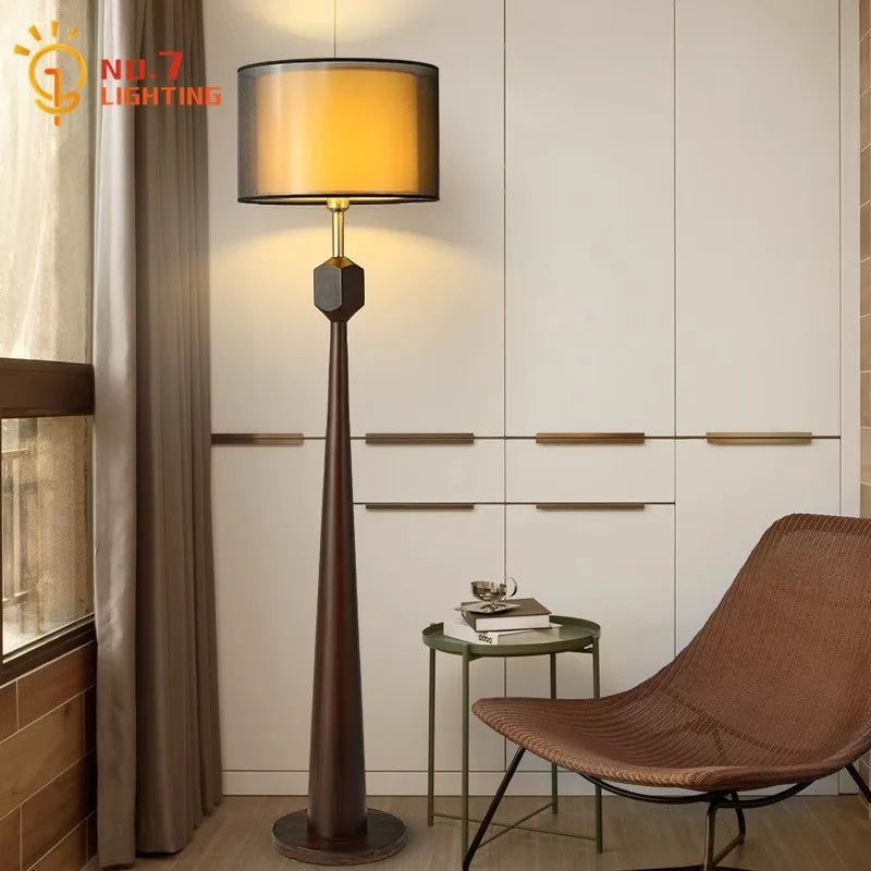 Afralia™ Minimalist Wabi-sabi LED Floor Lamp for Living Room and Bedroom