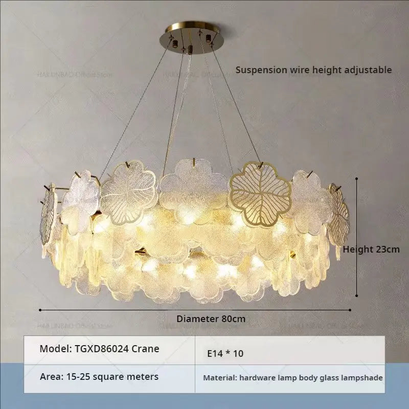 Afralia™ Crystal Chandelier: French Modern Light Luxury for Living Room, Dining Room, Bedroom