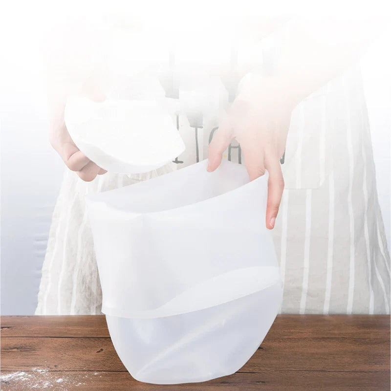 Afralia™ Silicone Dough Bag: Versatile Kitchen Mixer for Bread, Pastry, Pizza