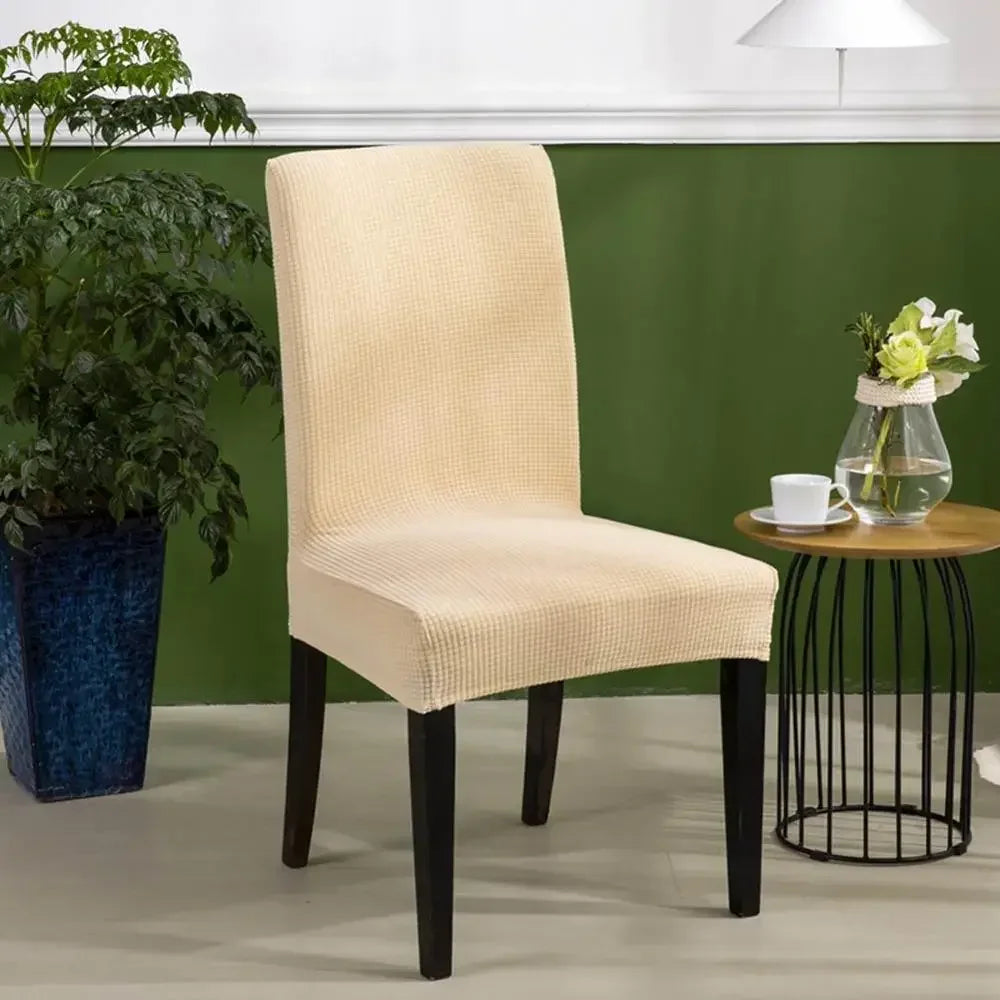 Afralia™ Quilted Chair Cover Protector Stretch Elastic Slipcover Solid Waterproof