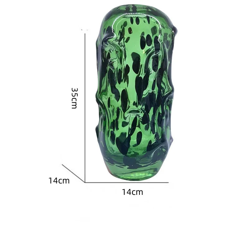 Afralia™ Wave Point Glass Vase Flowerpot Terrarium Decoration