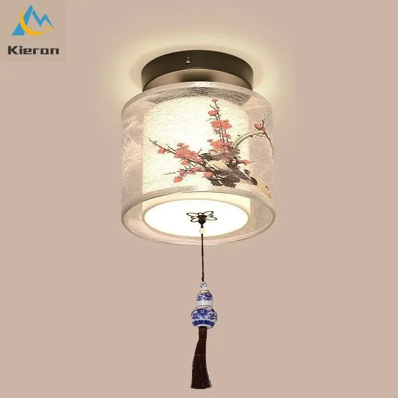 Afralia™ Lotus Bird LED Ceiling Lamp for Modern Nordic Decor