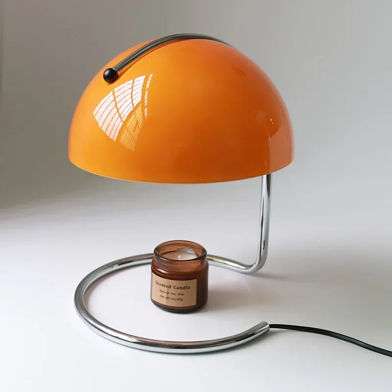 Afralia™ Bauhaus Mushroom Modern LED Desk Lamp for Bedroom Living Room with Fireless Aromatherapy