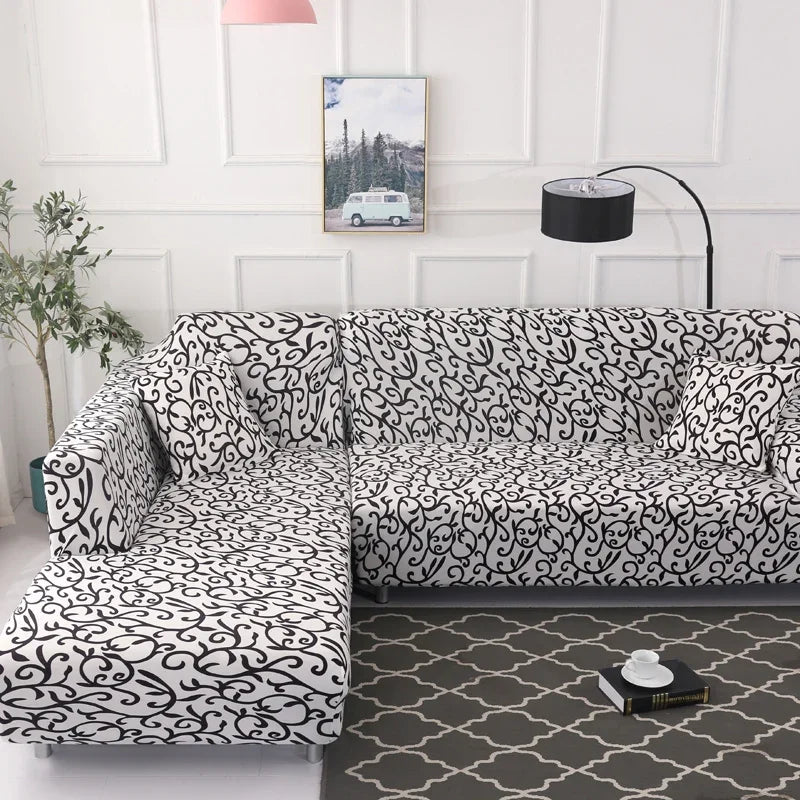 Afralia™ Stretch Sofa Cover Slipcover Print Seater Couch Protector