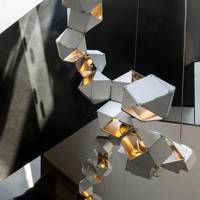 Afralia™ Nordic Art LED Pendant Light for Home Decoration