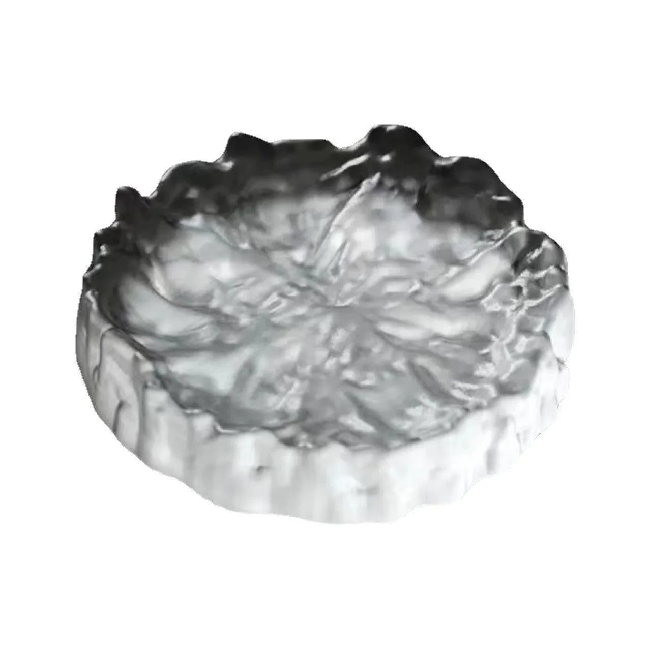 Afralia™ Crystal Glass Coaster, Minimalist Jewelry Display Panel, Japanese Tea Plate
