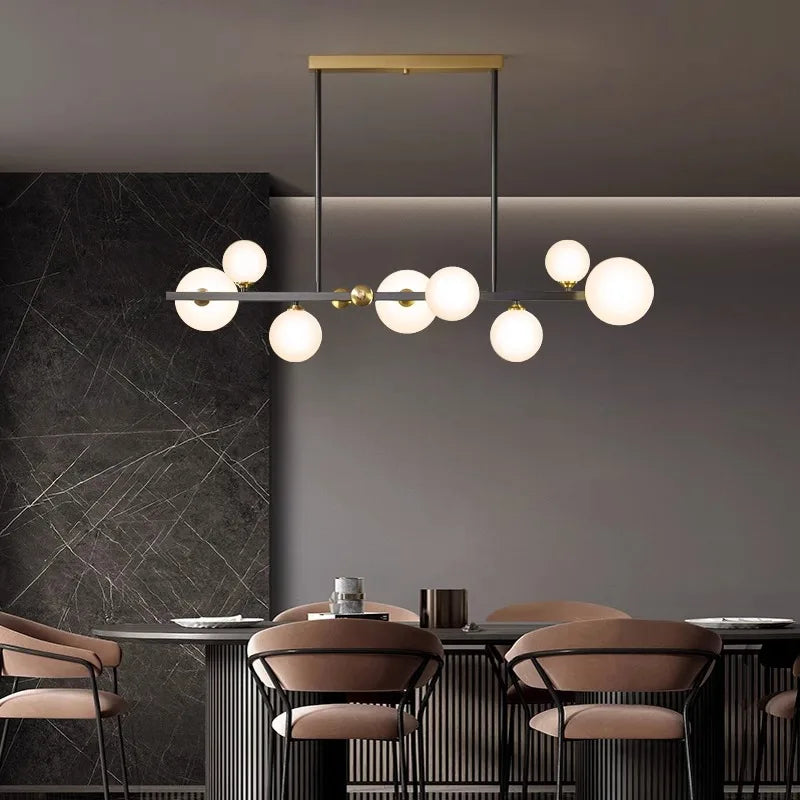 Afralia™ Modern LED Pendant Chandelier for Living and Dining Room Lighting