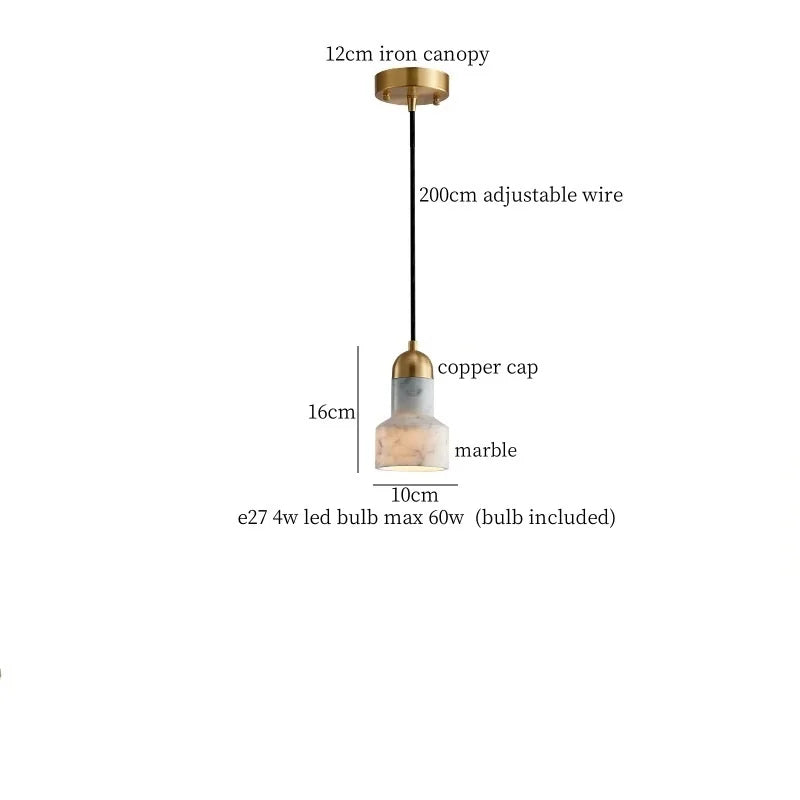 Afralia™ Emerald-Green LED Pendant Lamp for Dining Living Room Loft Bar Bedside