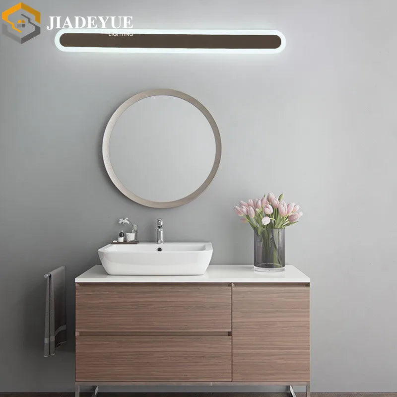 Afralia™ Modern LED Strip Wall Light for Interior Decorative Lighting