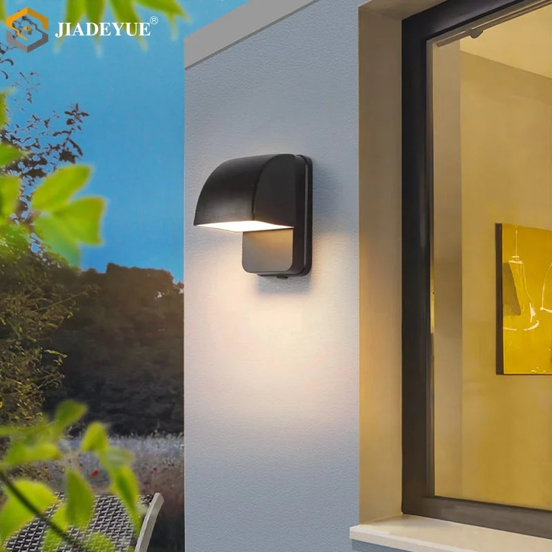 Afralia™ Rotatable LED Wall Lamp for Bedroom, Staircase, Balcony - Modern Minimalist Design