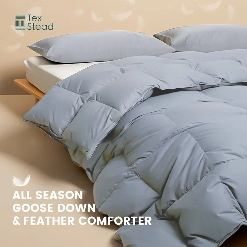 Afralia™ All Season Lightweight Goose Down Comforter Duvet Insert - Twin/Queen/King Size
