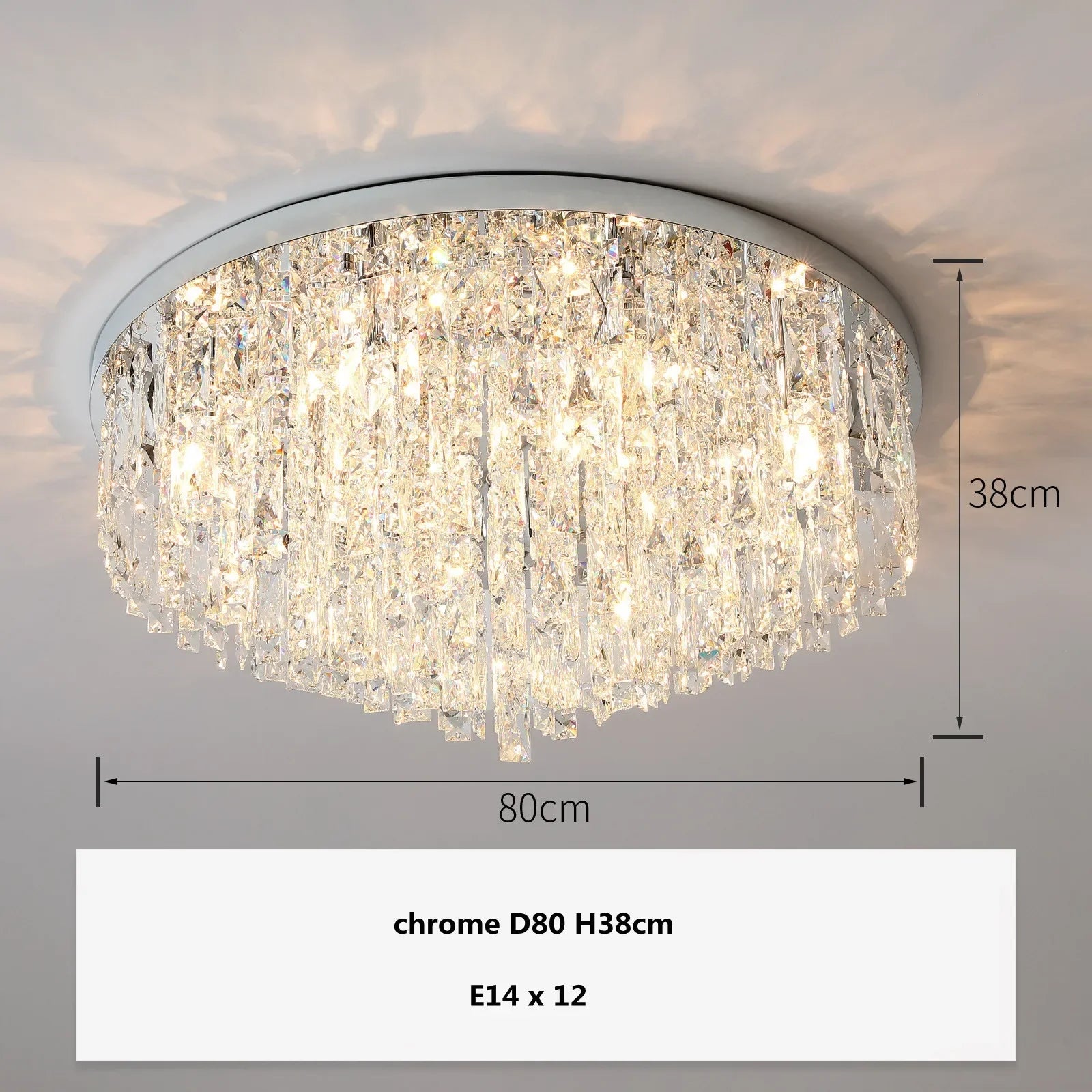 Afralia™ Crystal Steel LED Ceiling Chandelier, Modern Art Deco Lighting Fixture