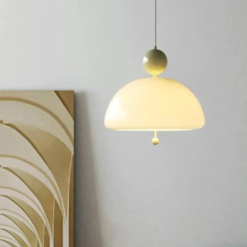 Nordic Glass Chandelier by Afralia™ - Stylish Pendant Light for Living Room and Bedroom