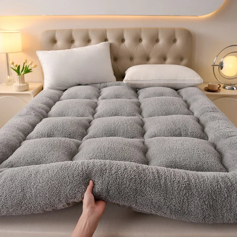 Afralia™ Plush Mattress Topper | King & Queen Sizes | Premium Quality Comfort Mat