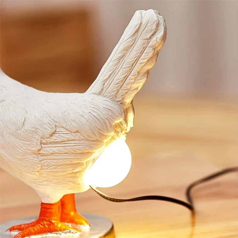 Afralia™ Chick Night Light Ornament for Home Decor and Parties