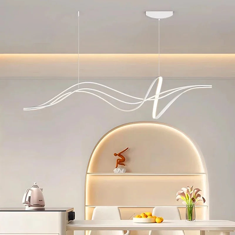 Afralia™ Modern LED Pendant Lights for Living Dining Room Chandelier Lighting