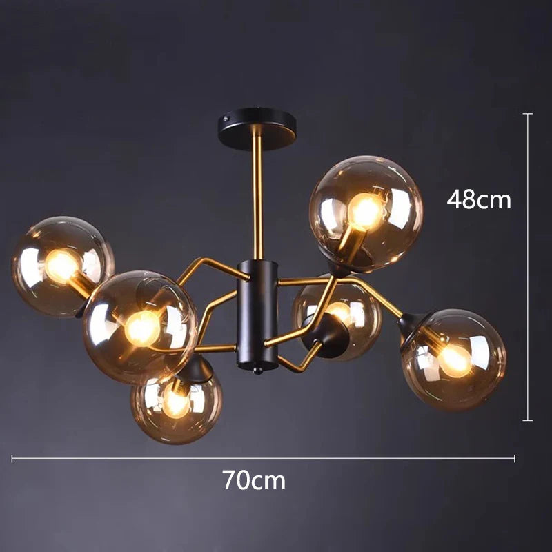Afralia™ LED Pendant Light Chandeliers for Modern Home Decor & Dining Room Lighting