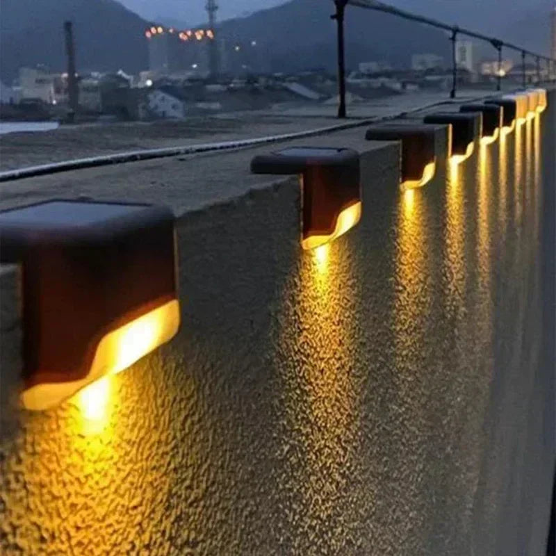 Afralia™ Solar Deck Lights 16 Pack: Waterproof LED Outdoor Step Lights for Railing, Stairs, Yard