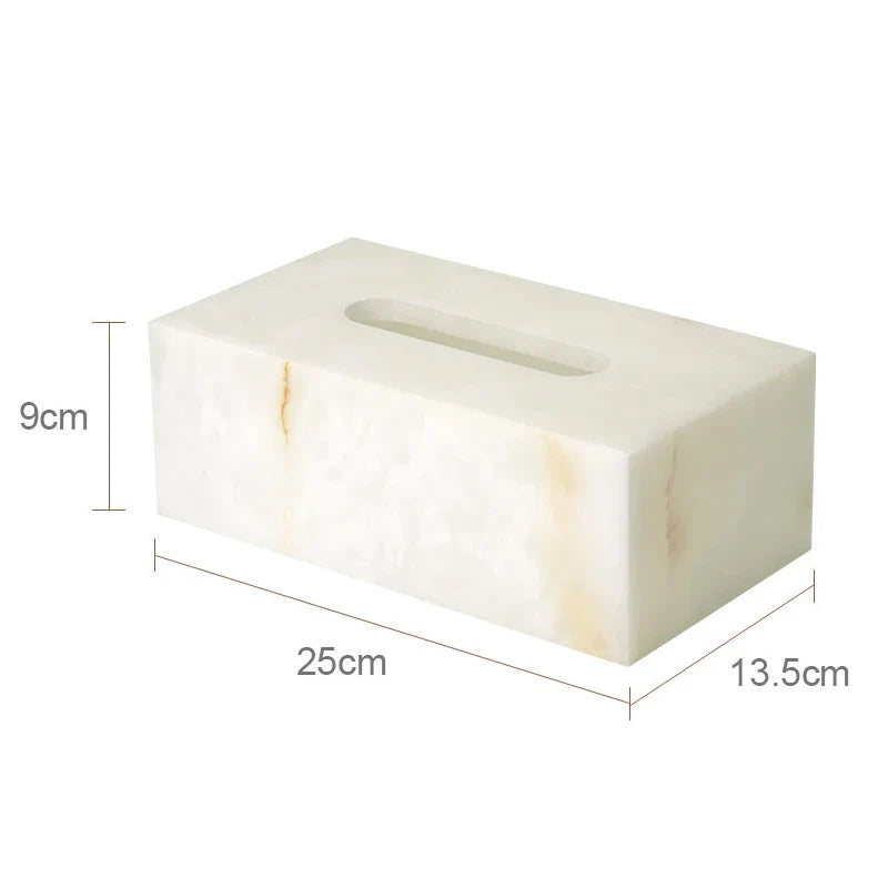 Afralia™ White Onyx Marble Bathroom Accessories Set for Elegant Bath Decor